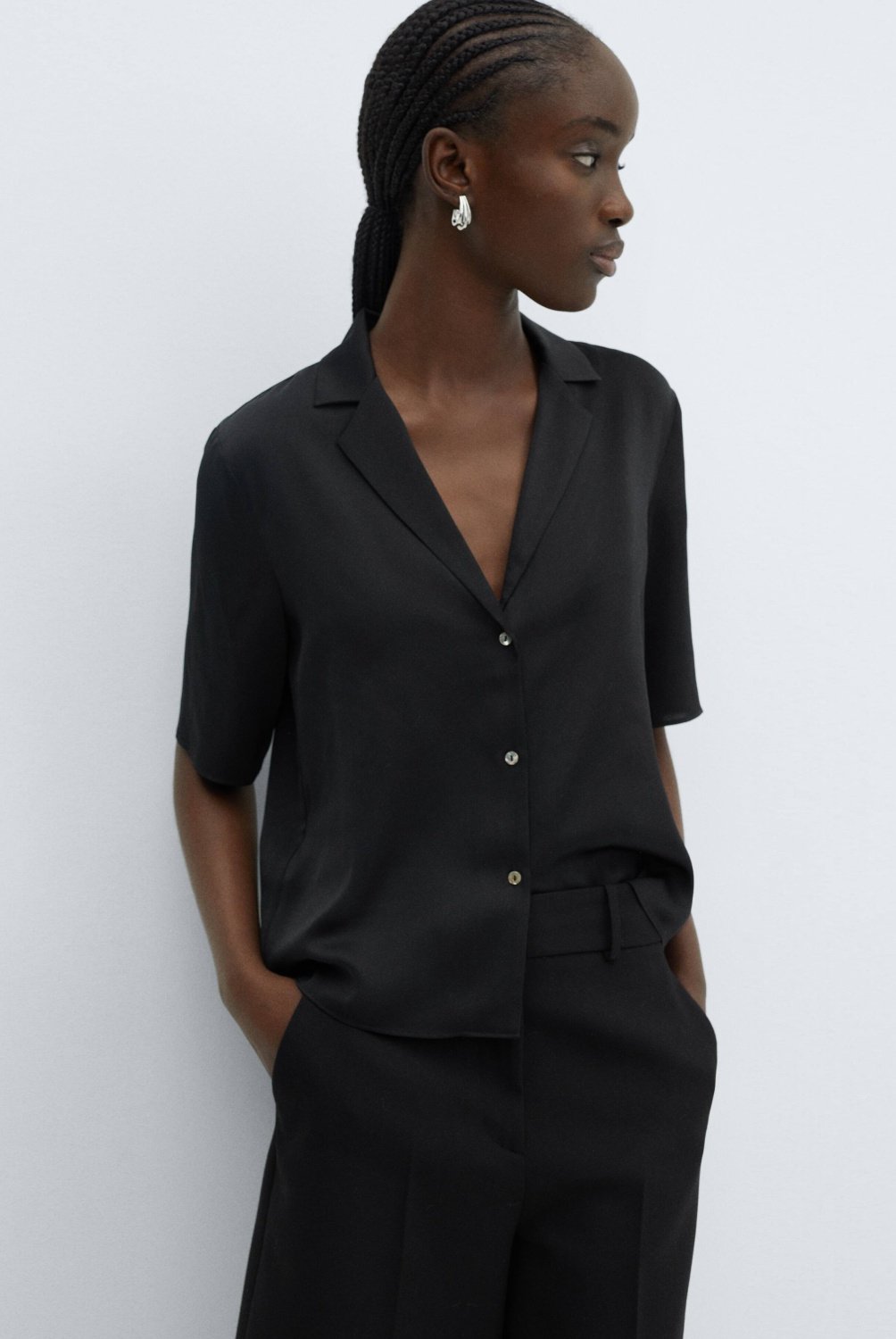 Mango camisetas blancas mujer hotsell