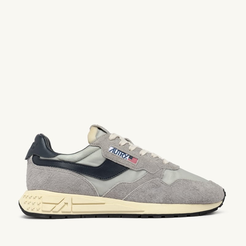 AUTRY Zapatilla Urbana Hombre Cuero Gris Autry | falabella.com