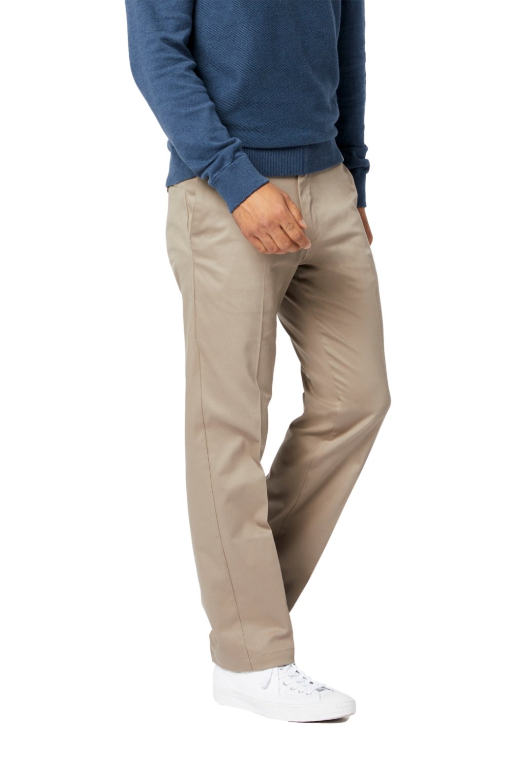Pantalones Ajustados De Color Caqui Con La El Salvador