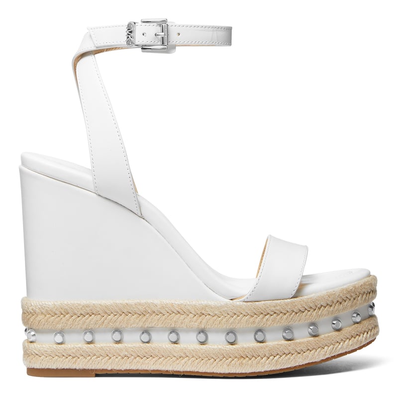 MICHAEL KORS - Sandalia Mujer Cuero Blanco Michael Kors