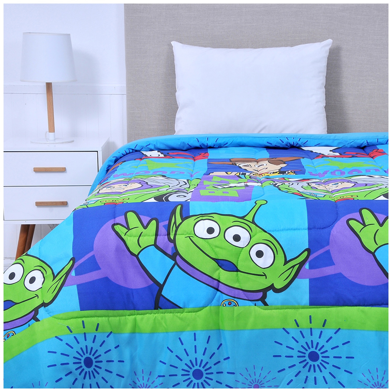 DISNEY Plumon Infantil Toy Story Forky 1.5 Plazas Disney falabella
