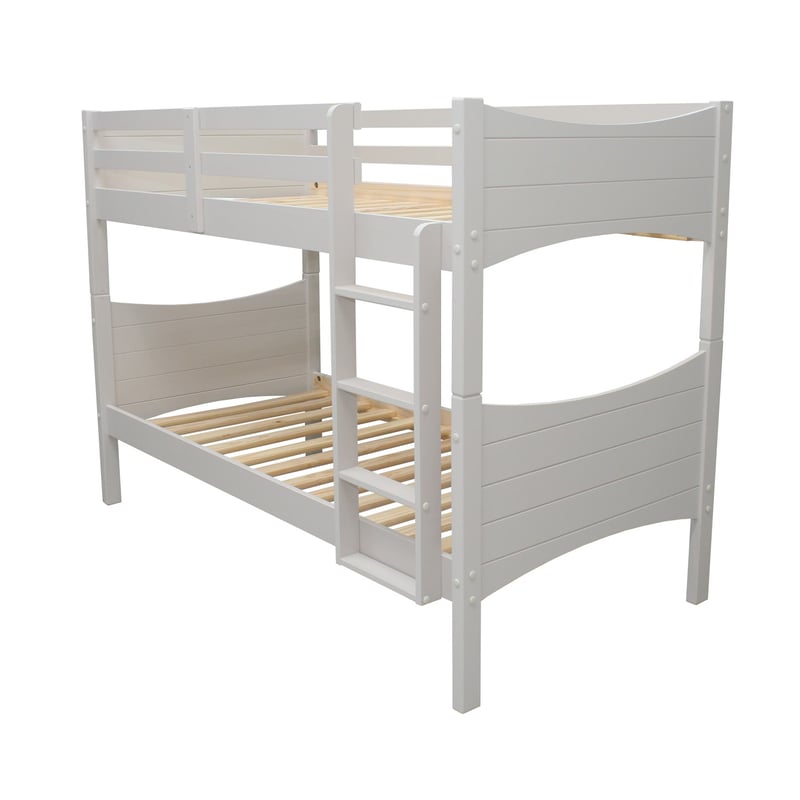 DECOCASA - Camarote Curvy 1 Plaza Desmontable 100% Madera Decocasa
