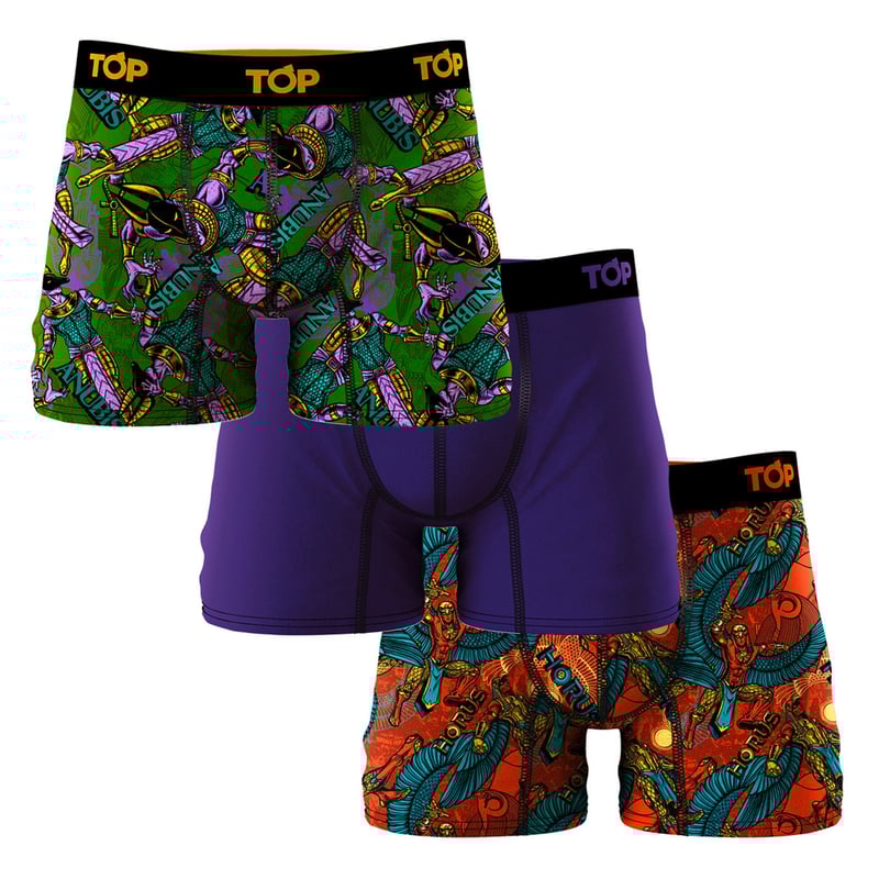 TOP Pack De 3 Boxer Hombre Top falabella