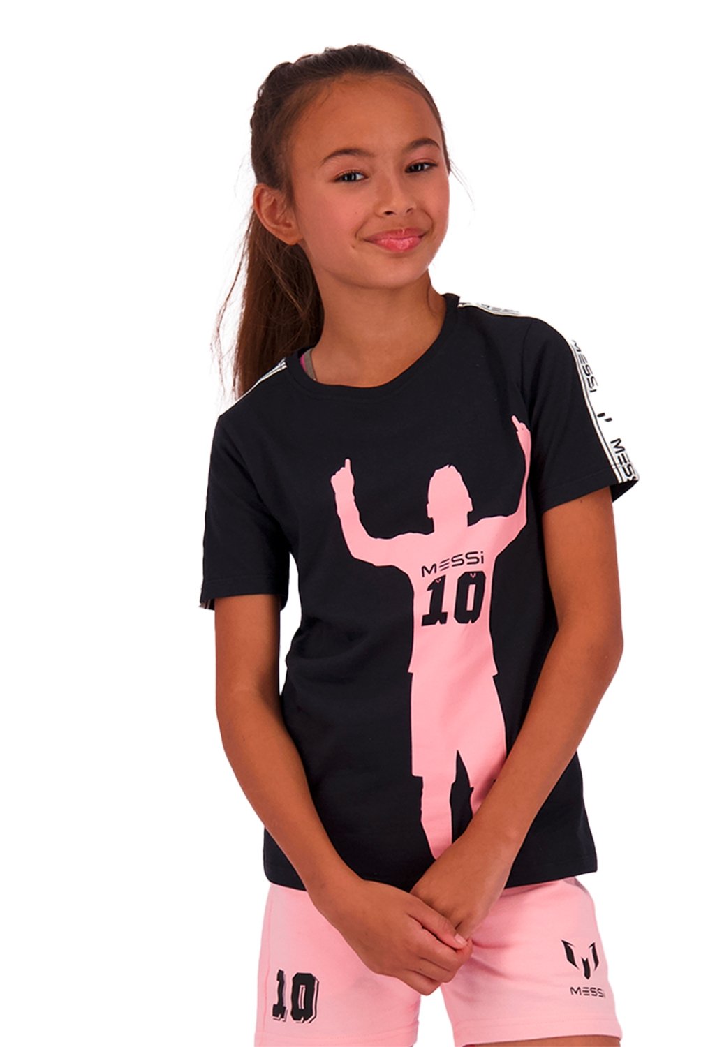 MESSI - Polera Manga Corta Naope Regular Fit Infantil Niña Messi