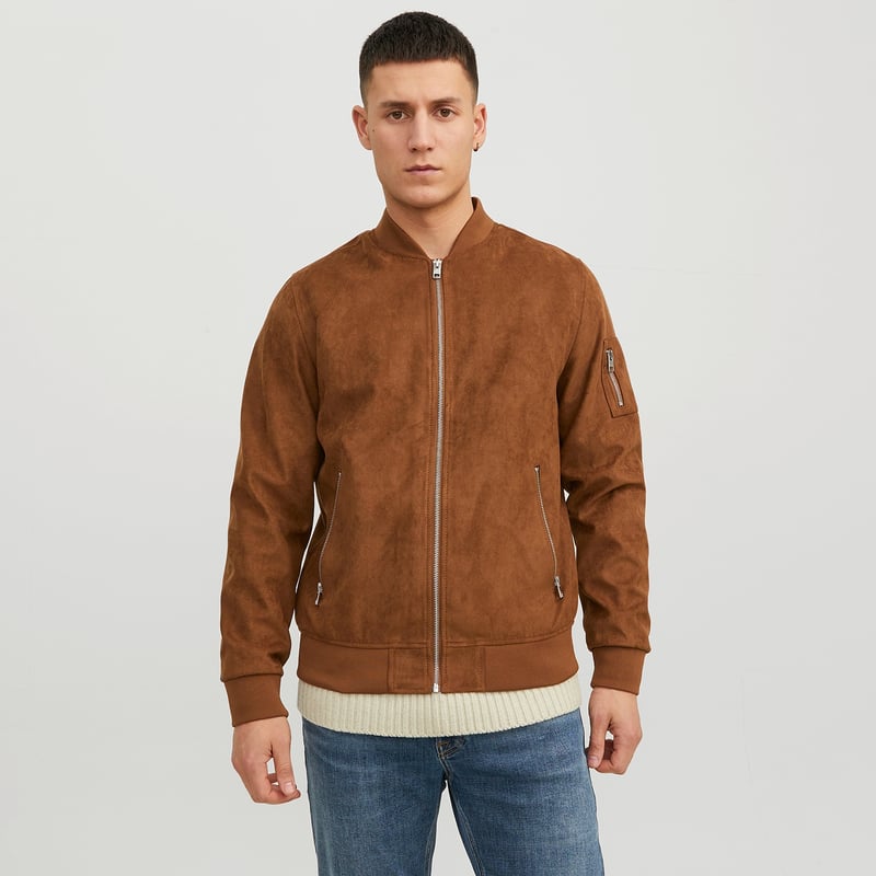 Jersey Capucha Hombre JACK & JONES Chaqueta Con Capucha Para Hombre, Color Liso Chaqueta De Hombre Jack Jones