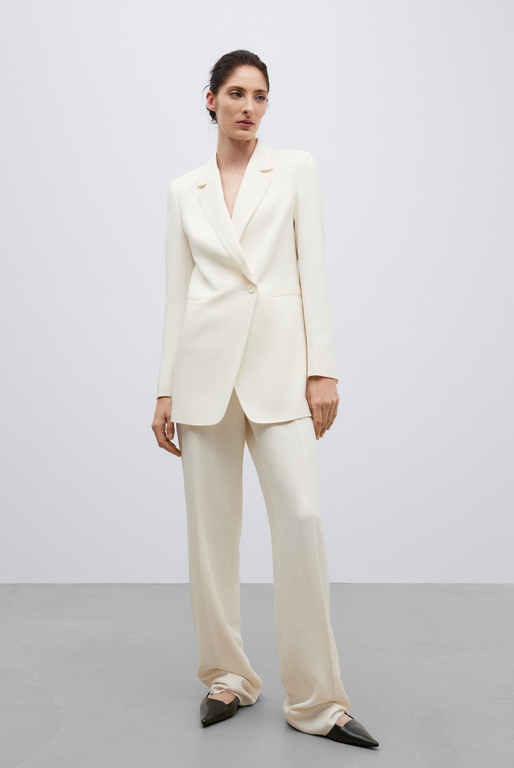 Pantalon blanco adolfo dominguez hotsell