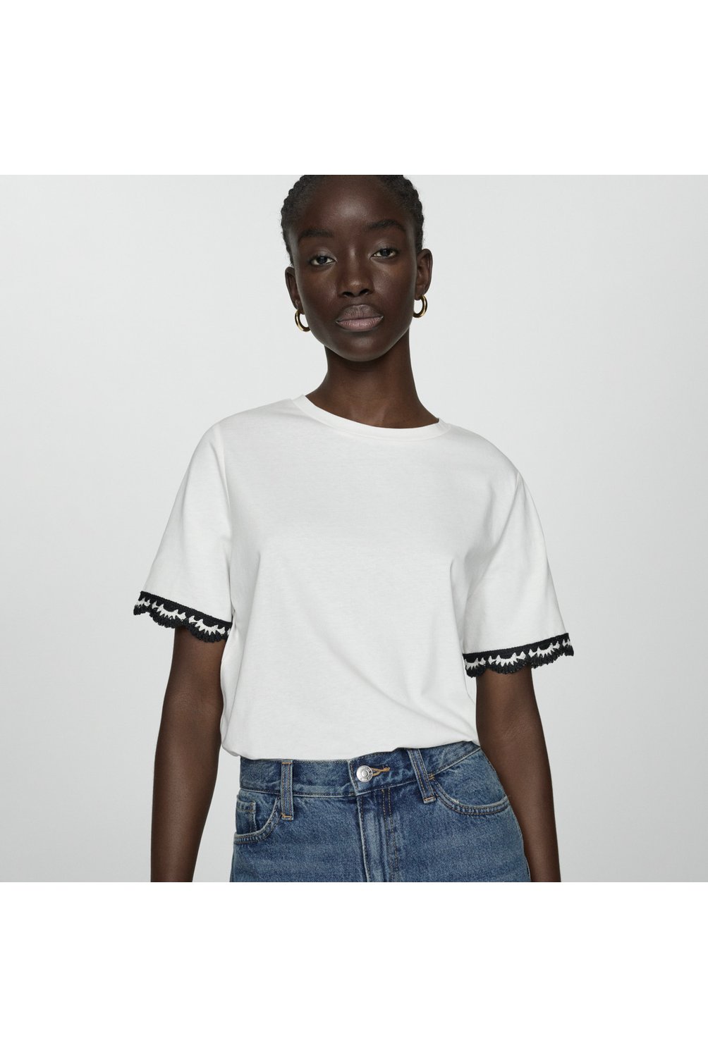 Poleras mujer mango sale