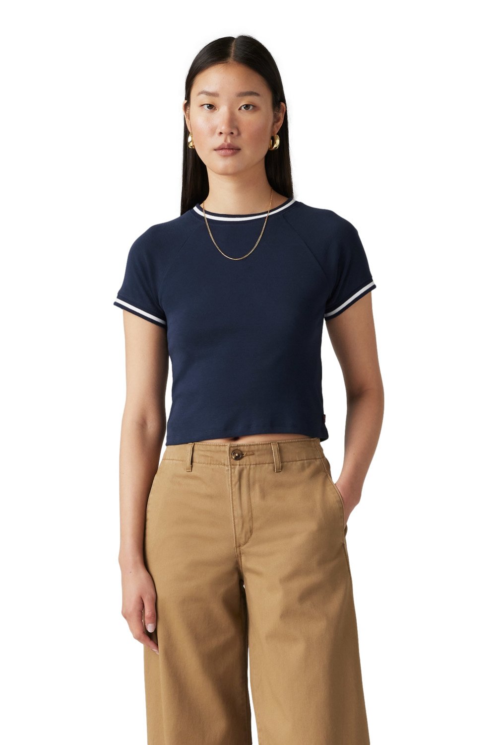 LEVIS - Polera Manga Corta Algodón Mujer Levis