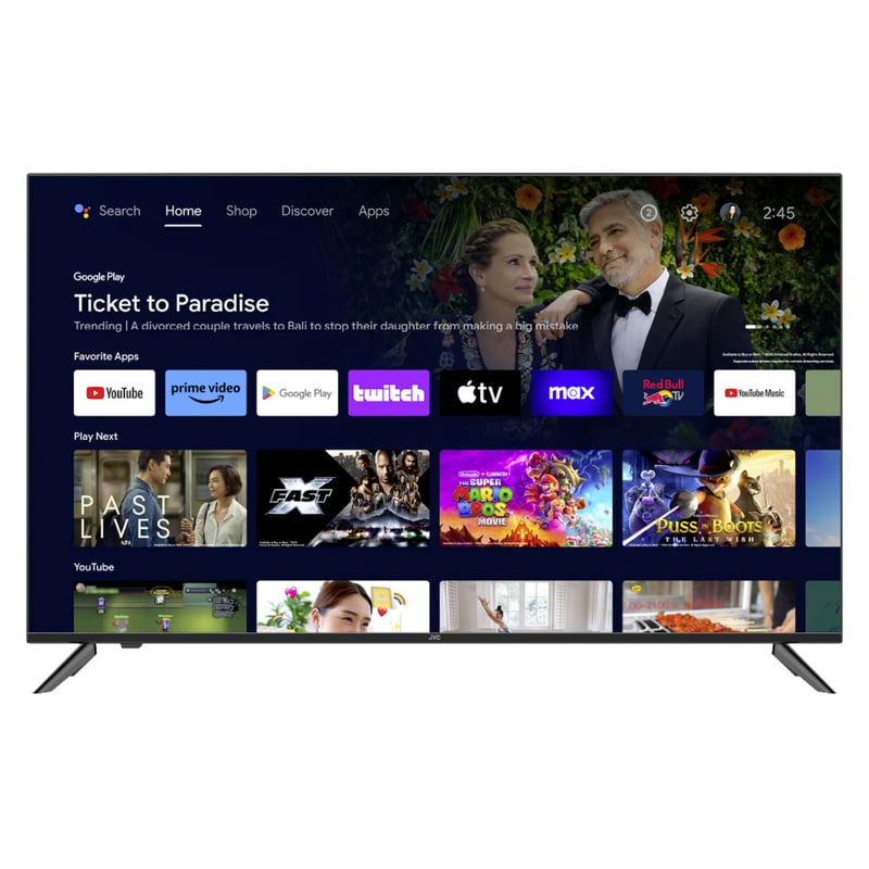JVC Led Smart Tv 50" JVC LT-50KB608 UHD Android Tv JVC | falabella.com