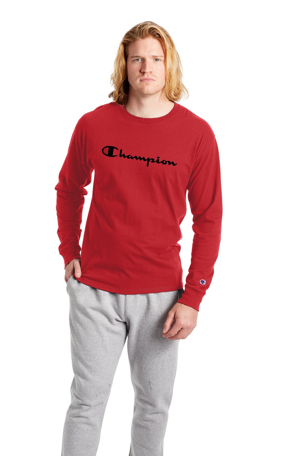 Polera manga larga champion hotsell