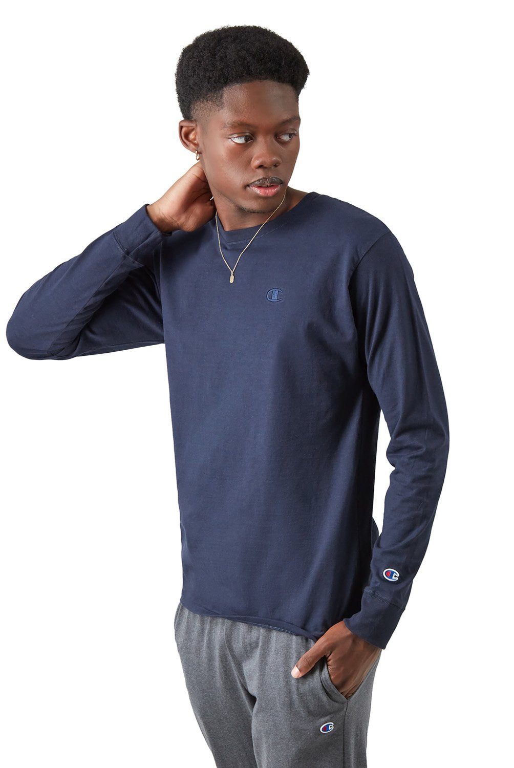 Polera manga larga champion hotsell