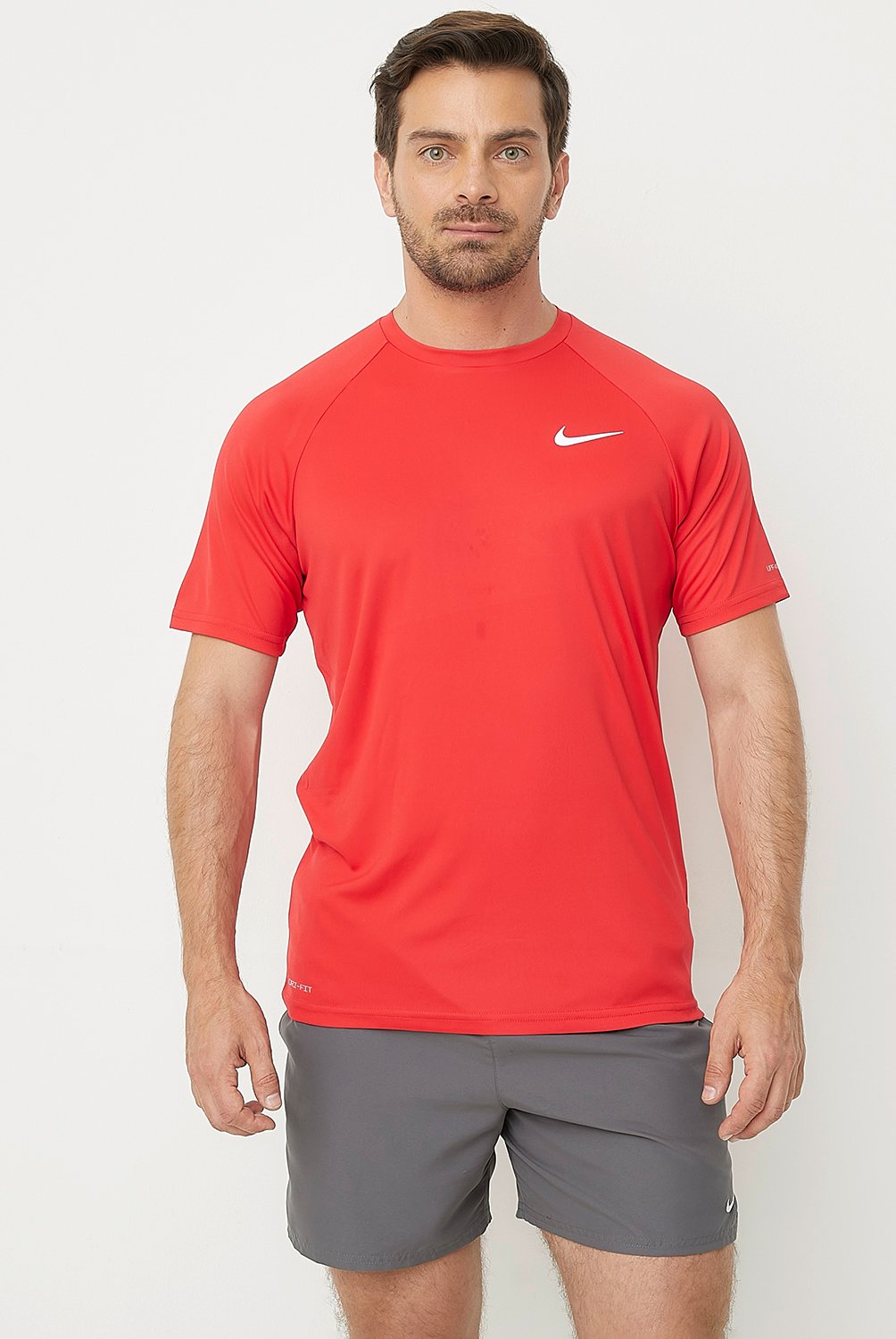 NIKE Polera Manga Corta Deportiva Hombre Nike Swim falabella