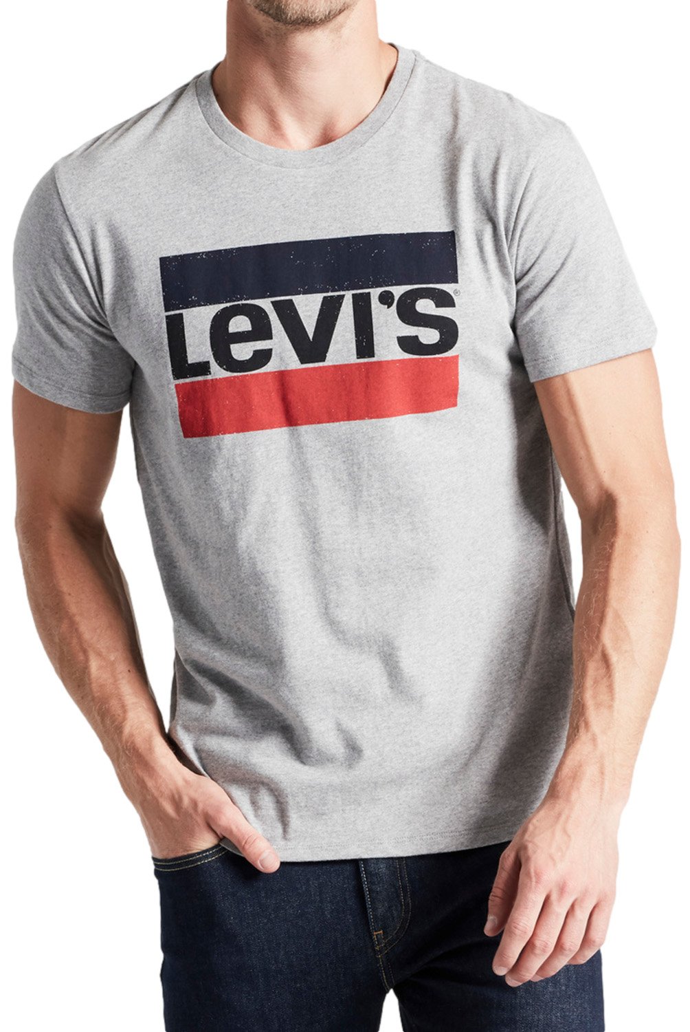 LEVIS - Polera Manga Corta Cuello Redondo Hombre Levis