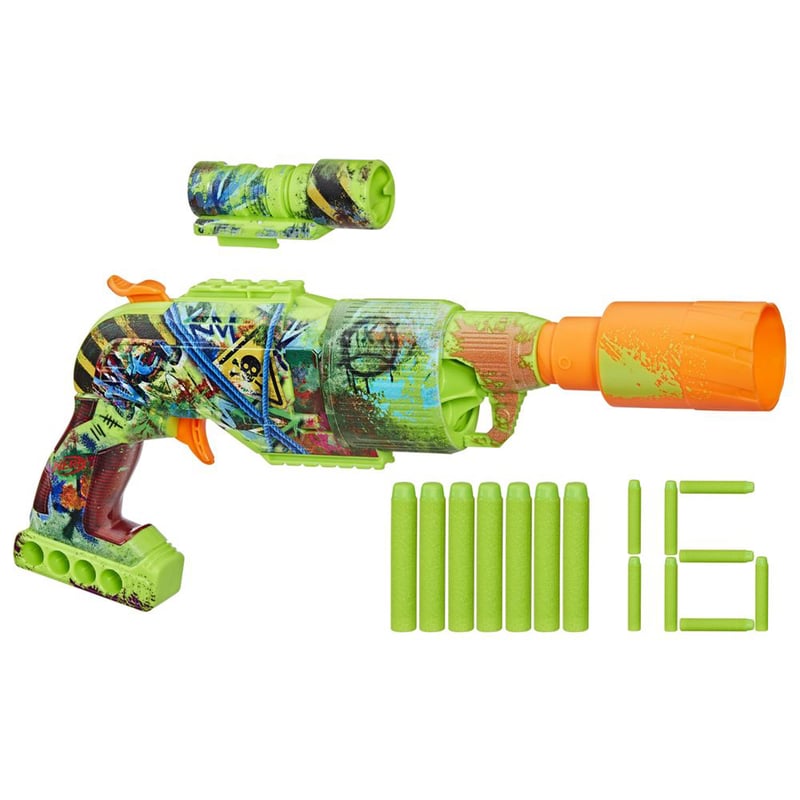 NERF Lanzador Zombie Driller Nerf falabella