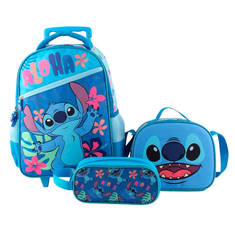 LILO & STITCH Set Promo Bts Con Ruedas 3 Piezas Lilo & Stitch ...