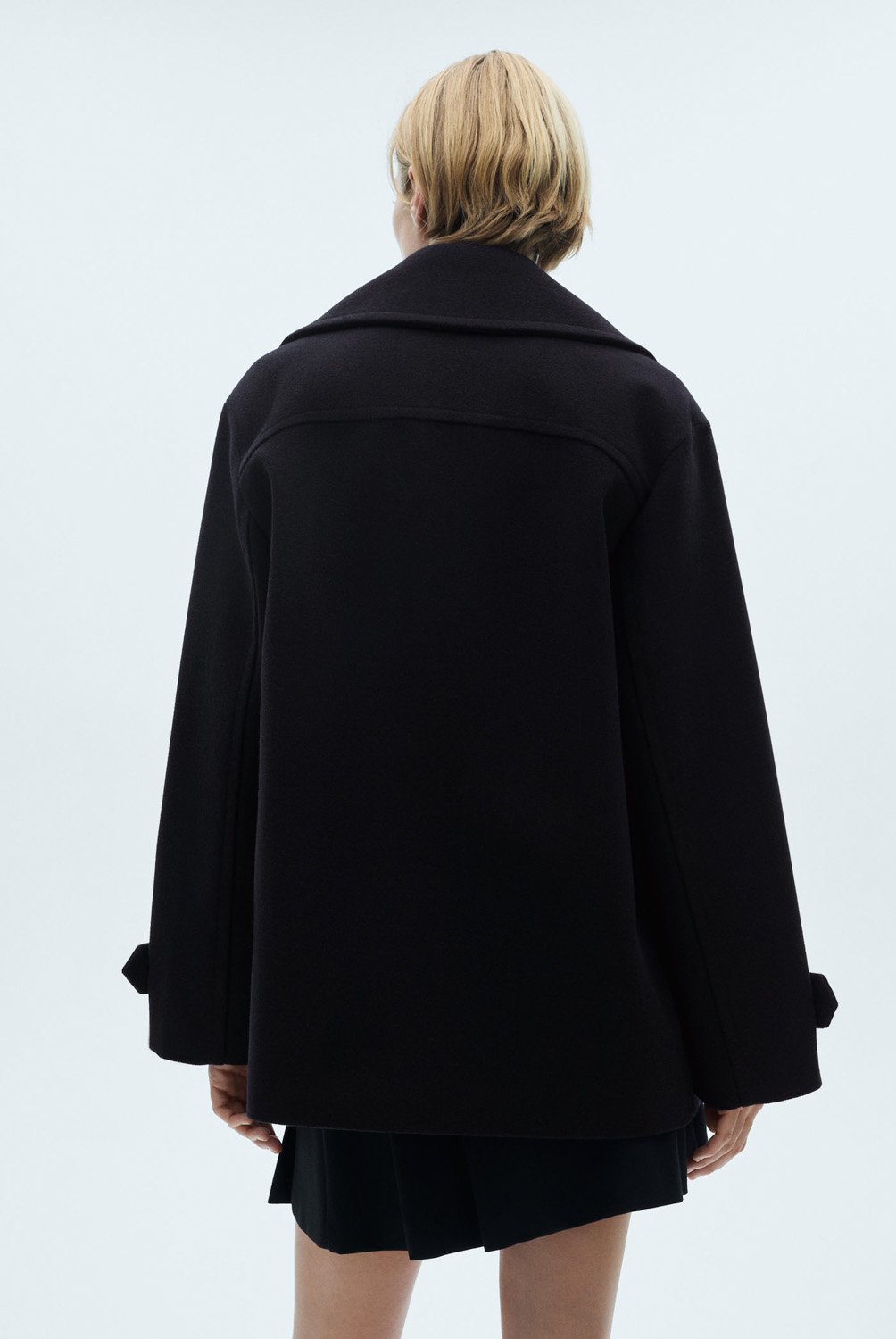 Gabardina Larga De Lana Para Mujer IDEALSANXUN - Abrigo Doble Botonadura Otoño Invierno, Corte Clásico
