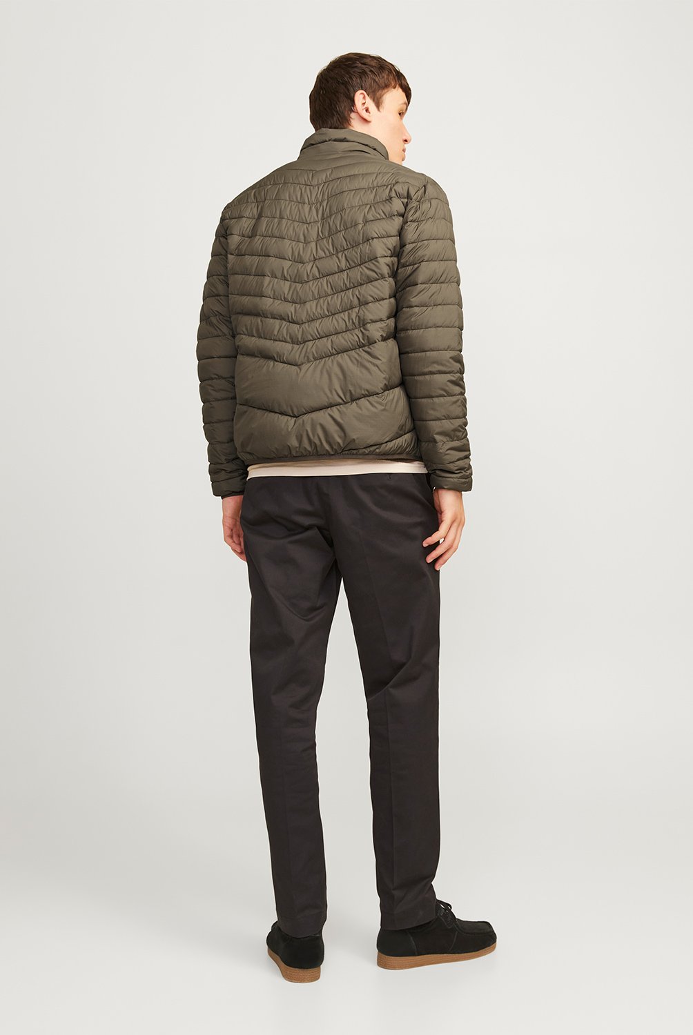 Parka JACK & JONES XL Noir – Veste Parka Avec Fermeture éclair Et Poches, Neuf Avec étiquettes