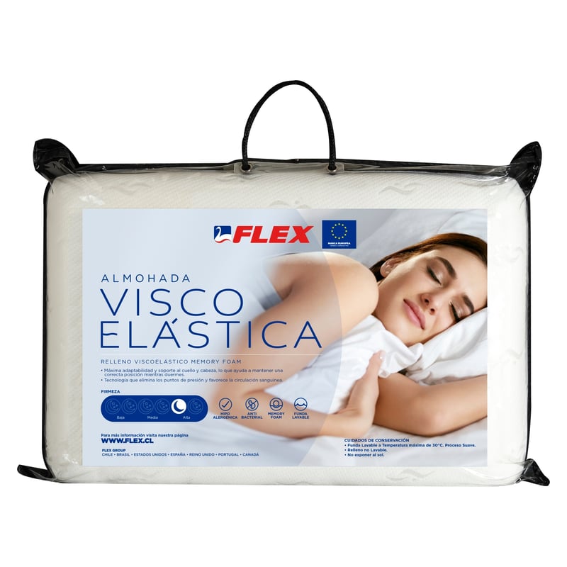 Almohada Flex Viscoelastica 2 Plazas