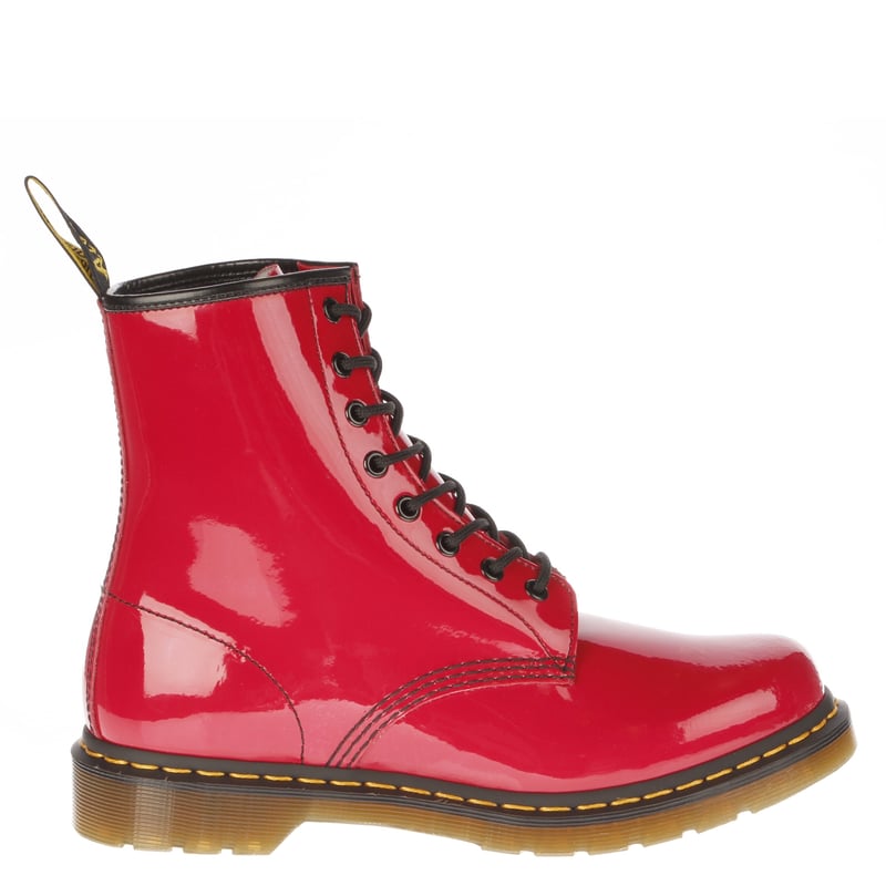 Dr Martens Botin Mujer Rojo