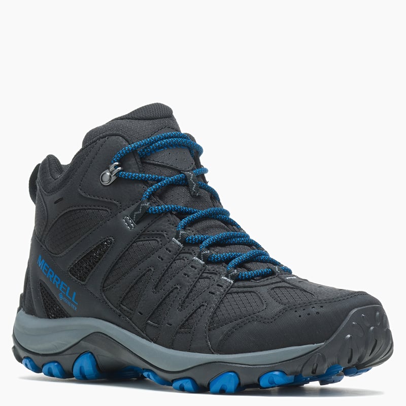 Zapatilla Outdoor Hombre Impermeable Negro Merrell