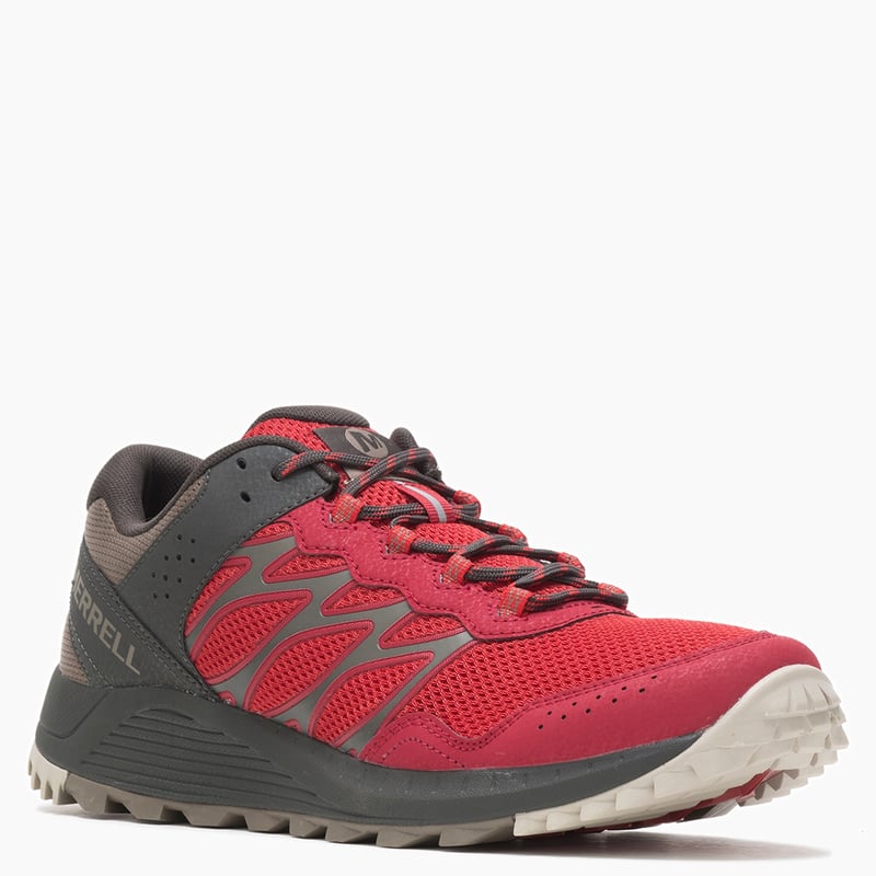 Zapatilla Outdoor Hombre Rojo Merrell