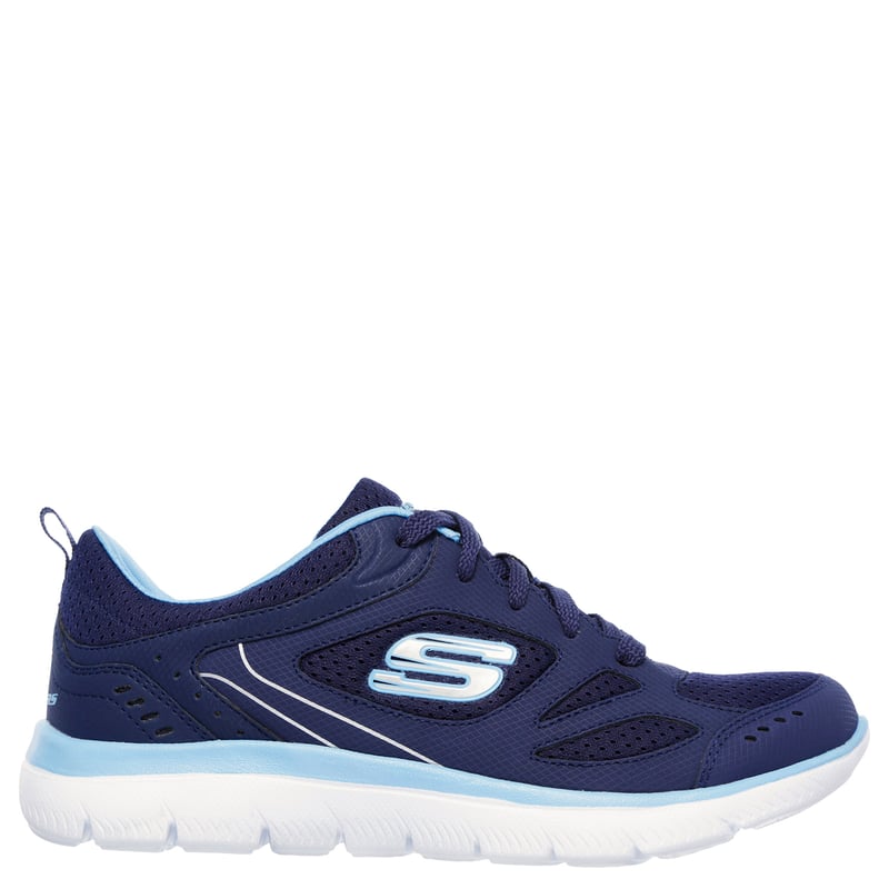 SKECHERS Zapatilla Running Mujer Azul Skechers falabella