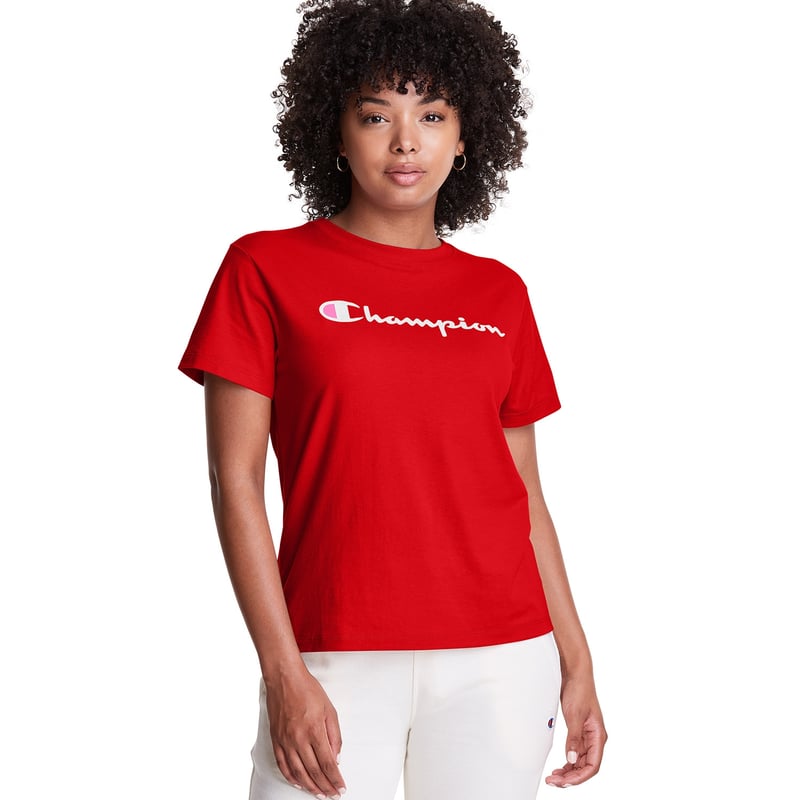 Polera champion roja hotsell