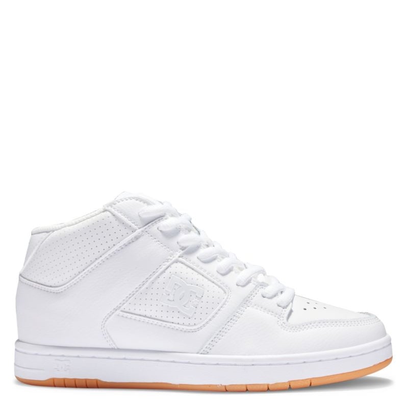 DC SHOES Manteca 4 Mid Zapatilla Urbana Mujer Cuero Blanco DC Shoes ...