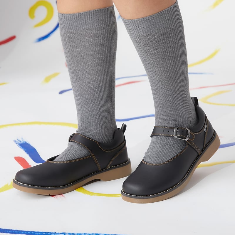 Ripley - ZAPATOS ESCOLARES NIÑO RIP LAND CUERO NEGRO PASADOR 4020
