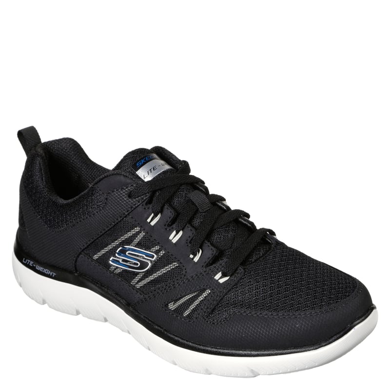 SKECHERS Zapatilla Escolar Nino Cuero Negro Skechers 39 a 44 falabella