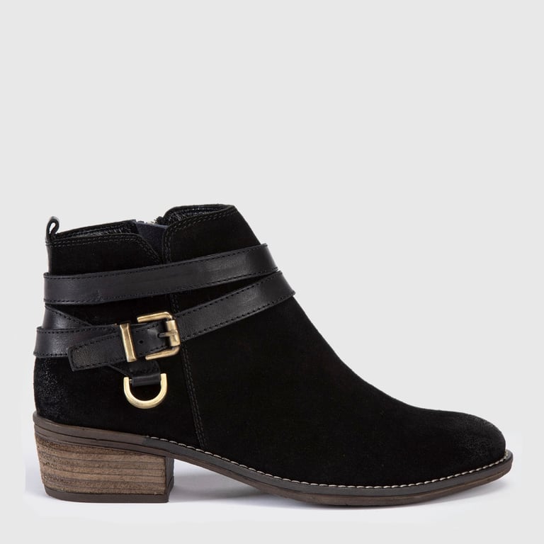 GACEL Botín Mujer Cuero Negro Gacel | falabella.com