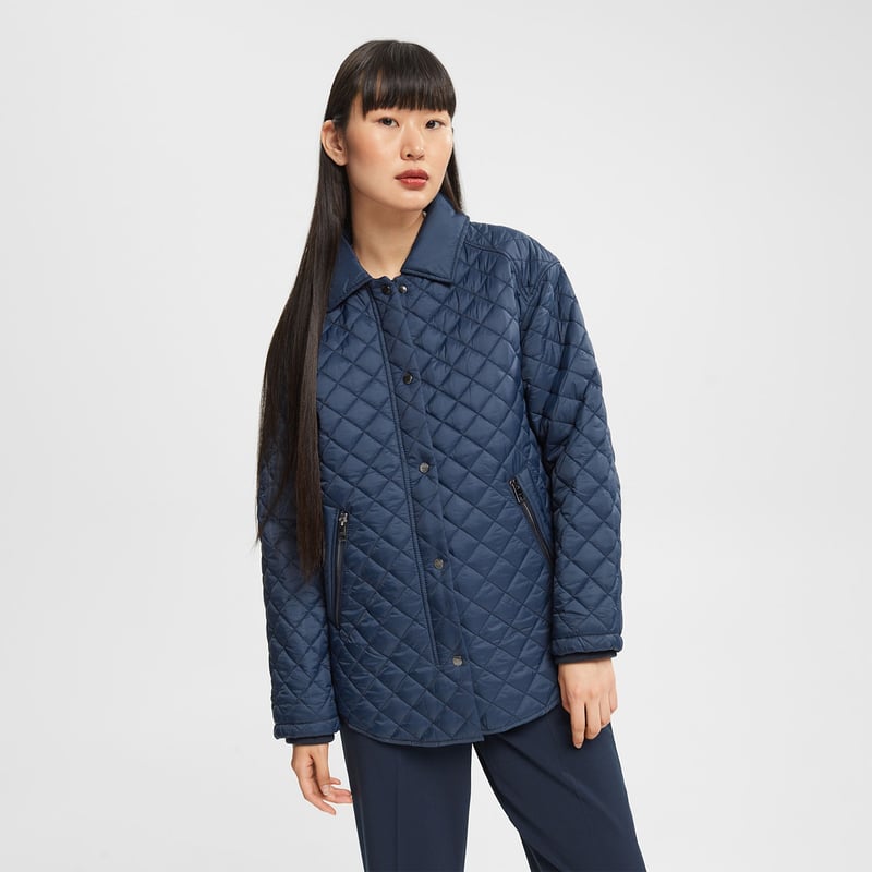 Parka Esprit Femme – Gris, Taille 36 (EU) – Style Décontracté, Toutes Saisons