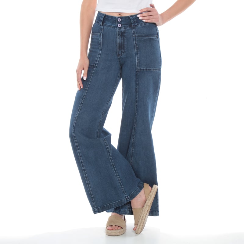 Wados Jeans Recto Tiro Alto Mujer