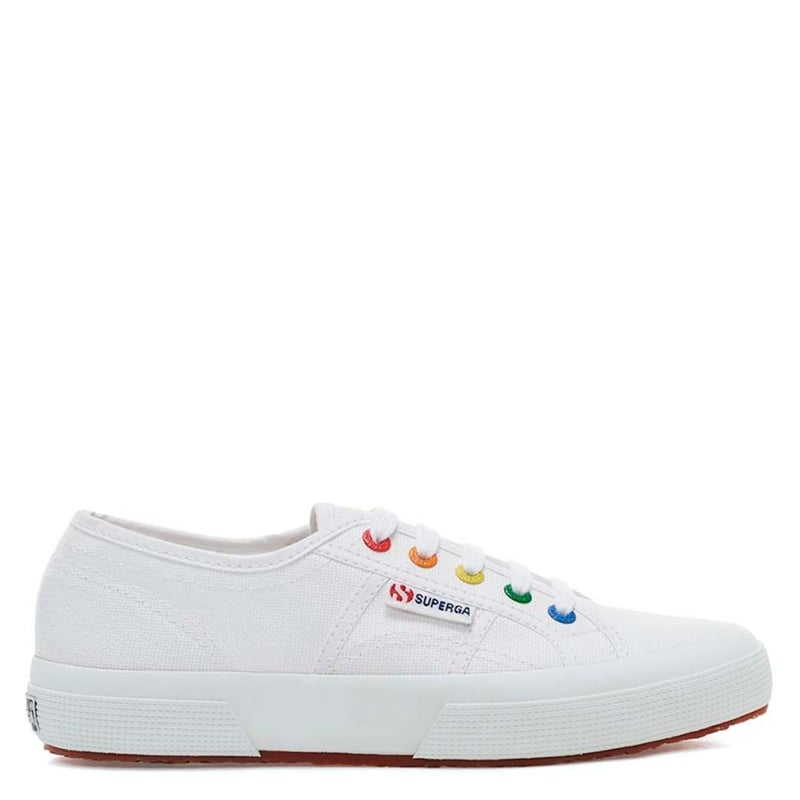 Superga Blancas Tenis Superga 2730 Mujer Blancas, Plataforma 3cm