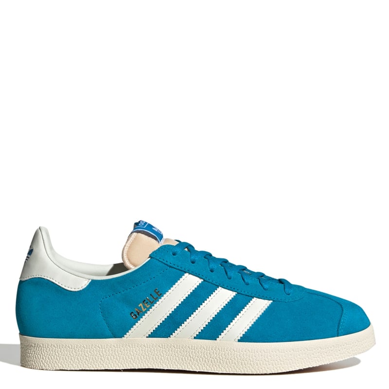 Gazelle Zapatilla Urbana Hombre Cuero Celeste Adidas Originals