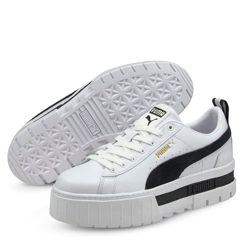 Mayze Lth Zapatilla Urbana Plataforma Mujer Blanca Puma
