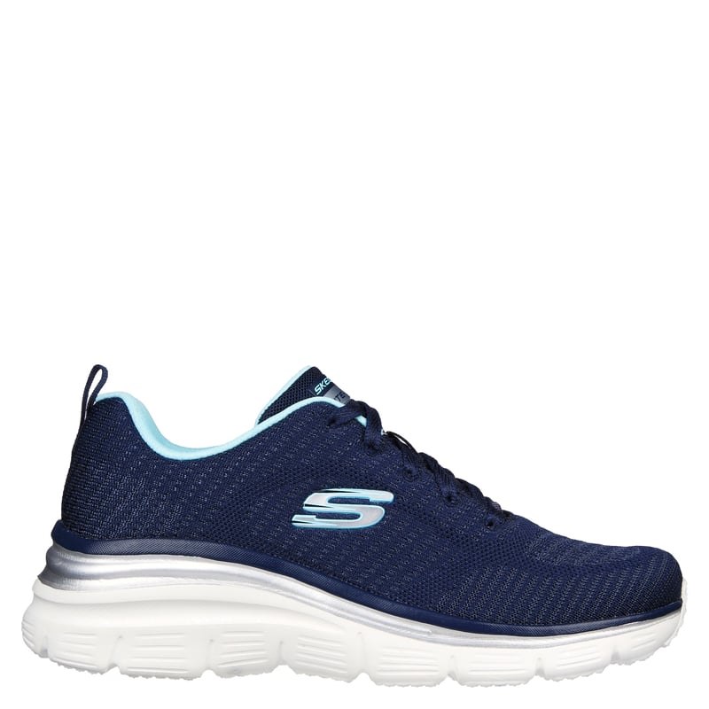 Fashion Fit Zapatilla Urbana Mujer Azul Skechers