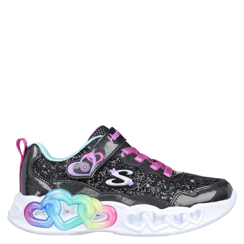 SKECHERS Zapatilla Urbana Ni?�a con Luces Negro Skechers | falabella.com