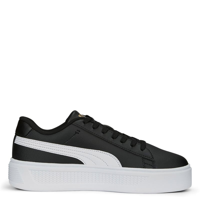 PUMA - Smash Platform V3 Zapatilla Urbana Mujer Negro Puma