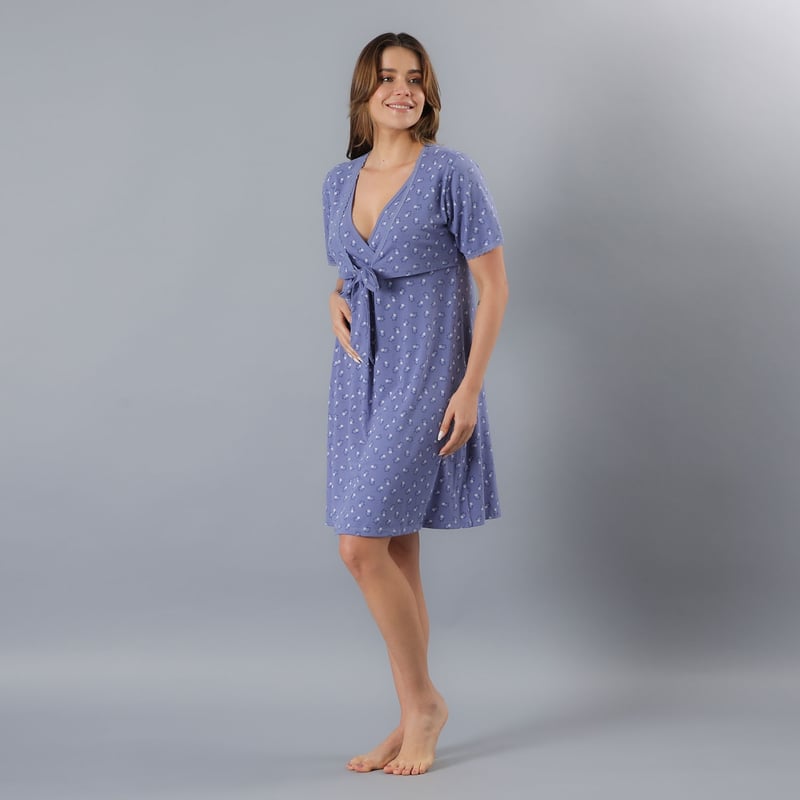 Camisas maternales flores hotsell