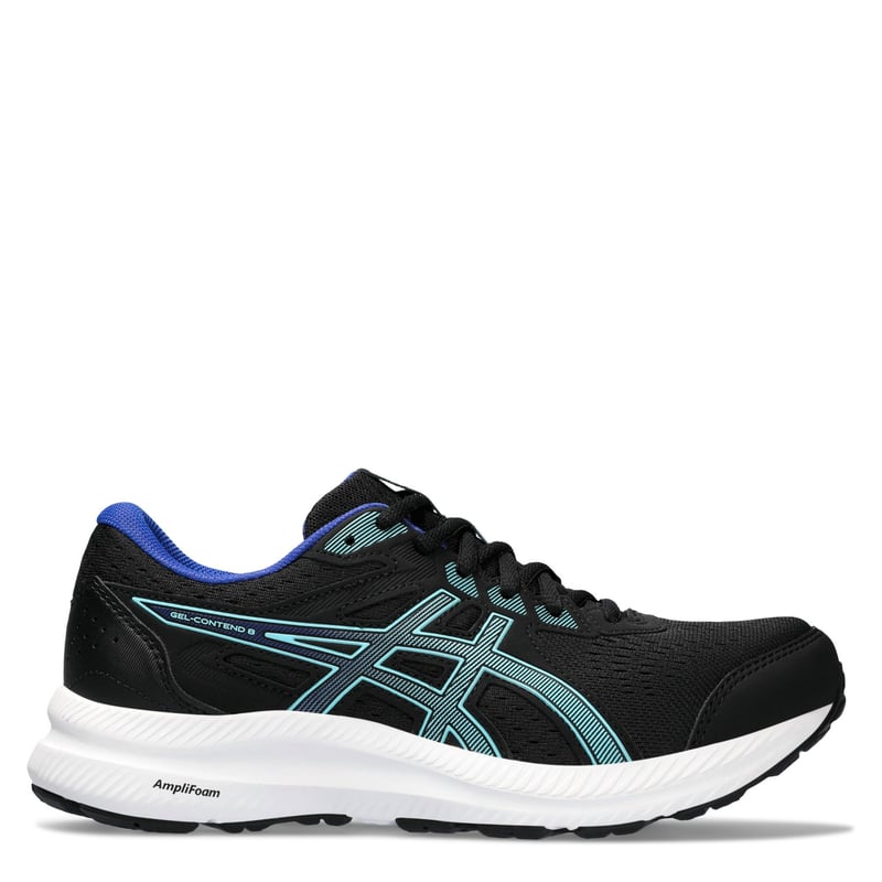 Zapatillas Running Asics Gel-contend Mujer Negras Gris Con ASICS