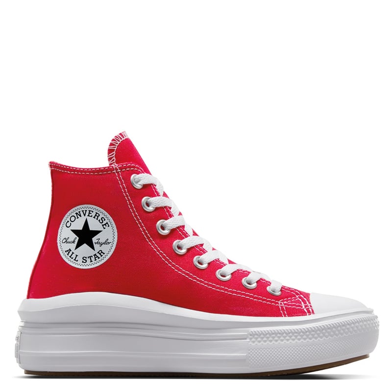Chuck Taylor All Star Move Zapatilla Urbana Mujer Rojo Converse