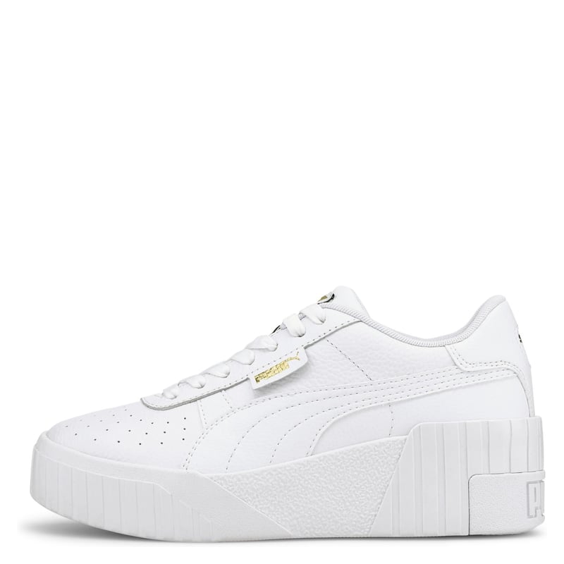 PUMA - Cali Wedge Zapatilla Urbana Mujer Blanco Puma