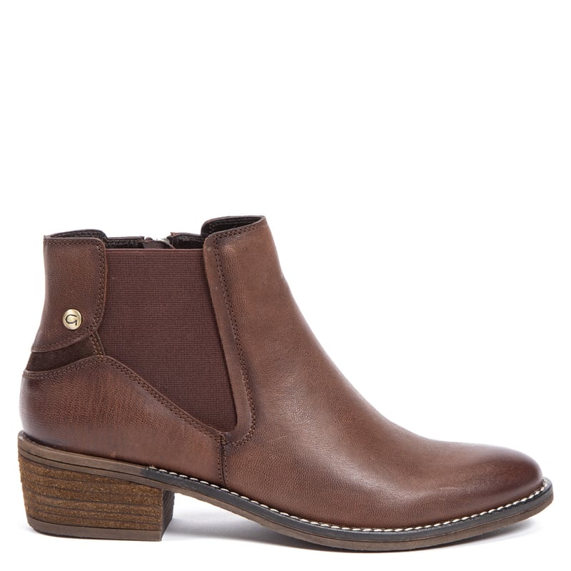 GACEL Botín Mujer Cuero Café Gacel | falabella.com