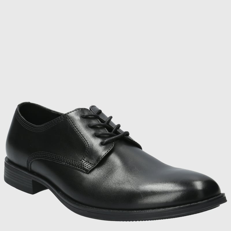 HUSH PUPPIES - Zapato Casual Hombre Cuero Negro Hush Puppies