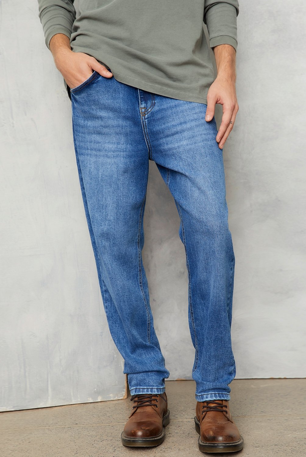 Jeans Straight Hombre Americanino