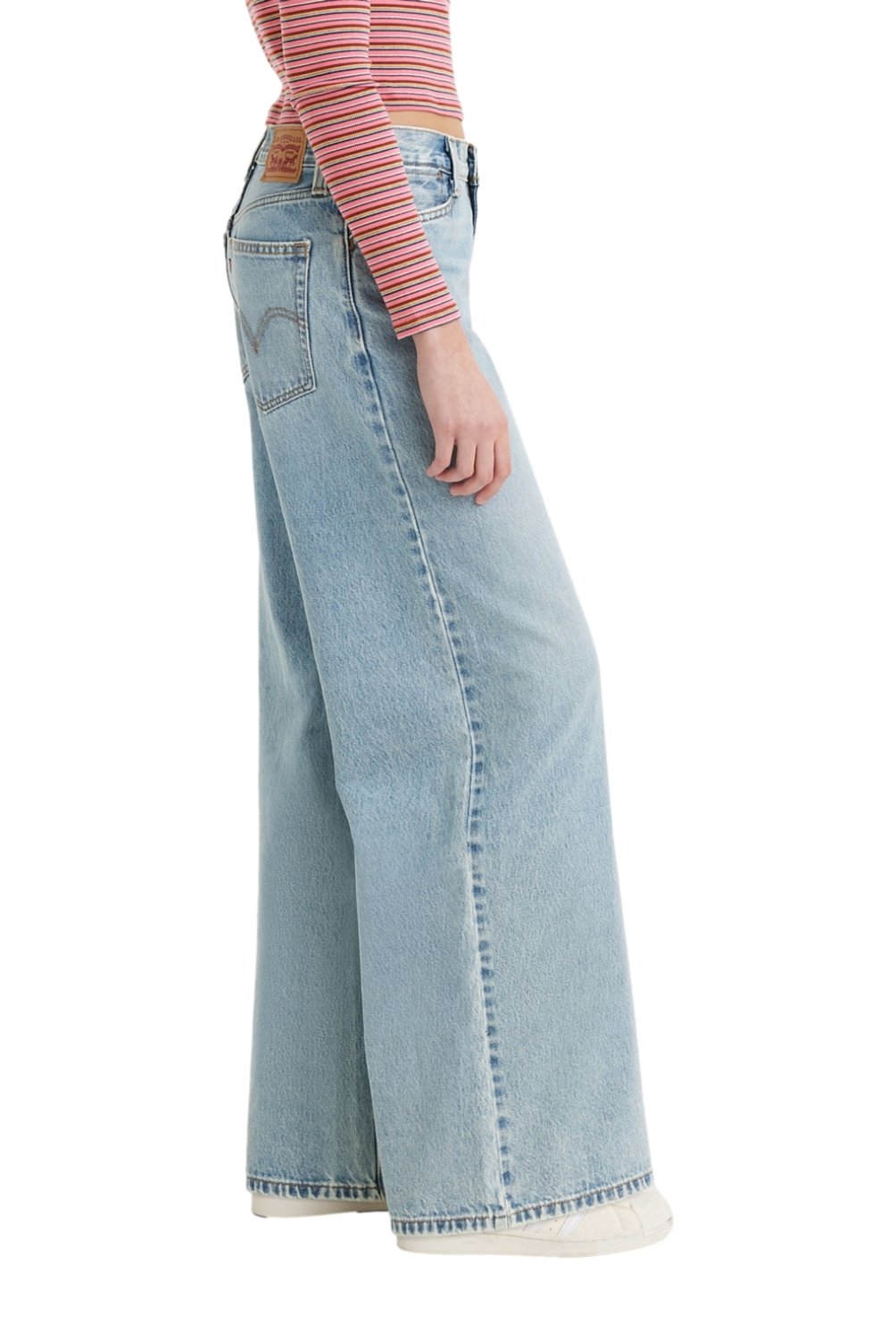 LEVIS - Jeans Wide Leg Tiro Medio Mujer Levis