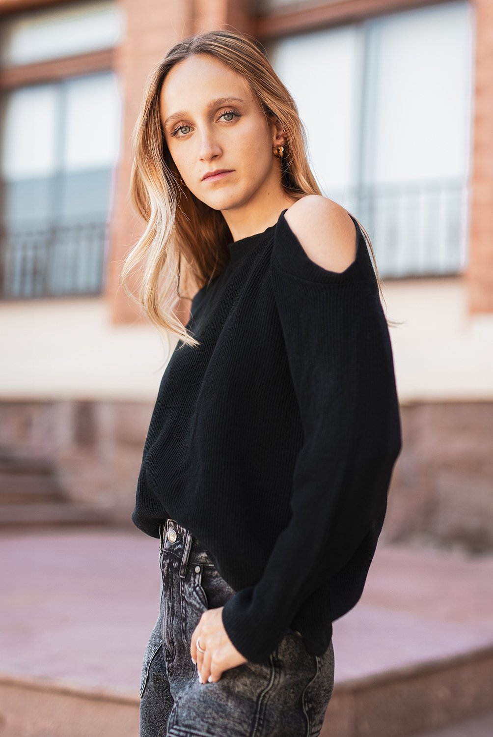Sweater Sin Hombros Raindoor