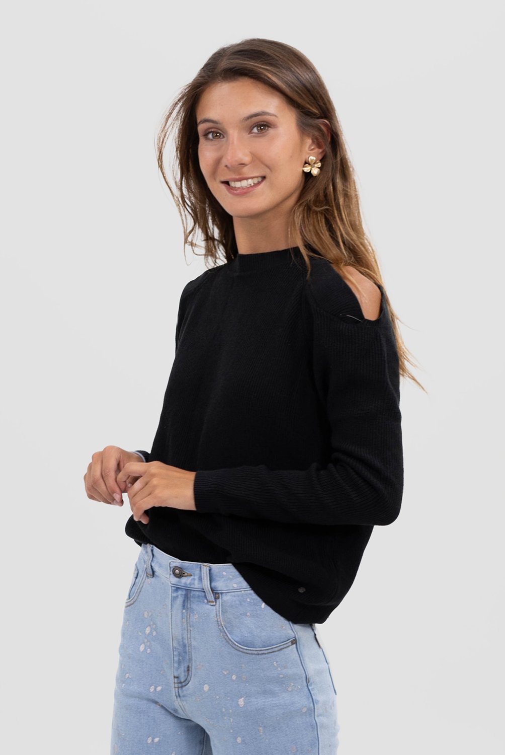 Sweater Sin Hombros Raindoor