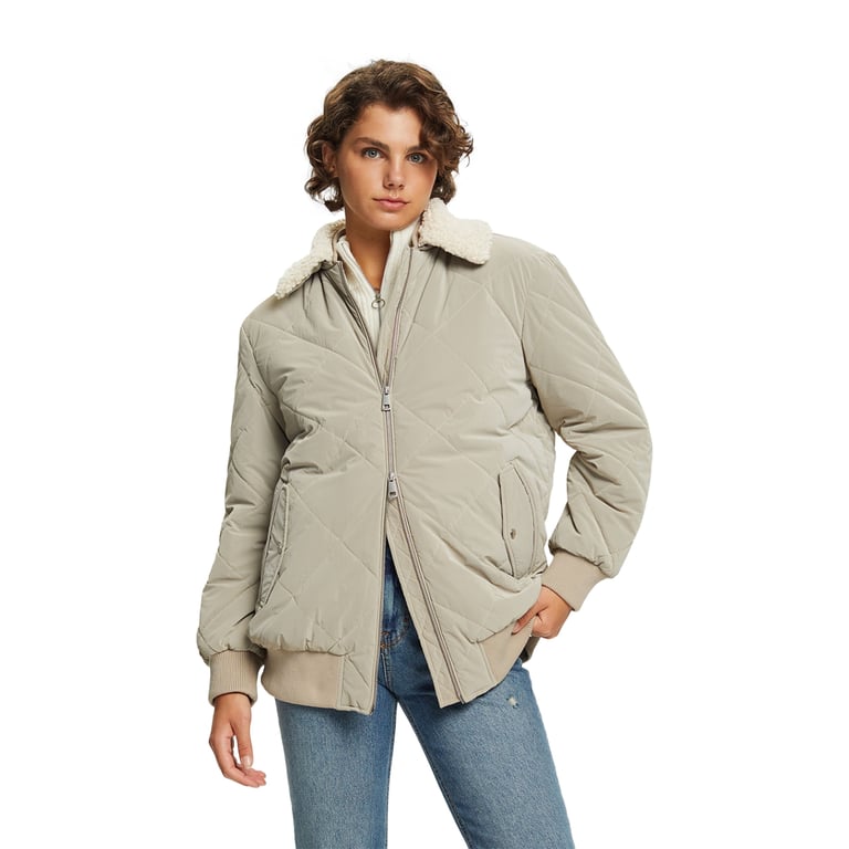 edc by Esprit Felpa con Cappuccio Donna Nera Casual (IT 40
